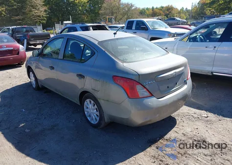 2012 Nissan Versa 1.6 S из США, поврежденный, VIN 3N1CN7AP0CL856234